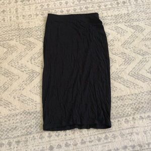 Pull on pencil stretch pencil skirt